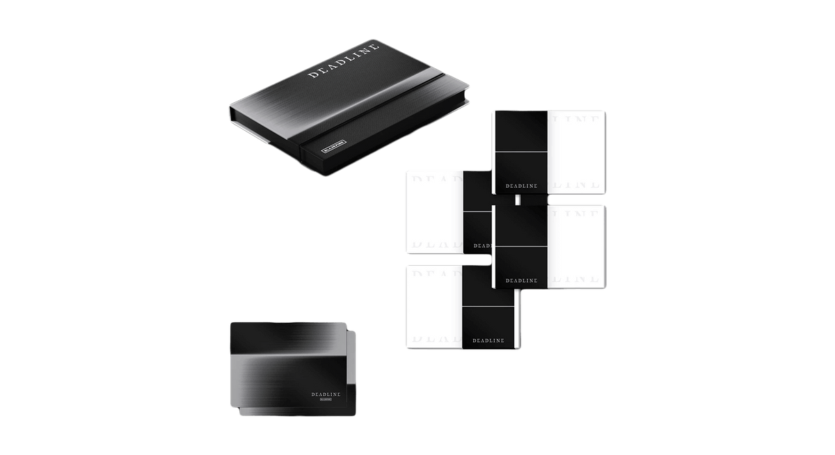 BLACKPINK : DEADLINE EP / GRAY VERSION (CD / Box Set)