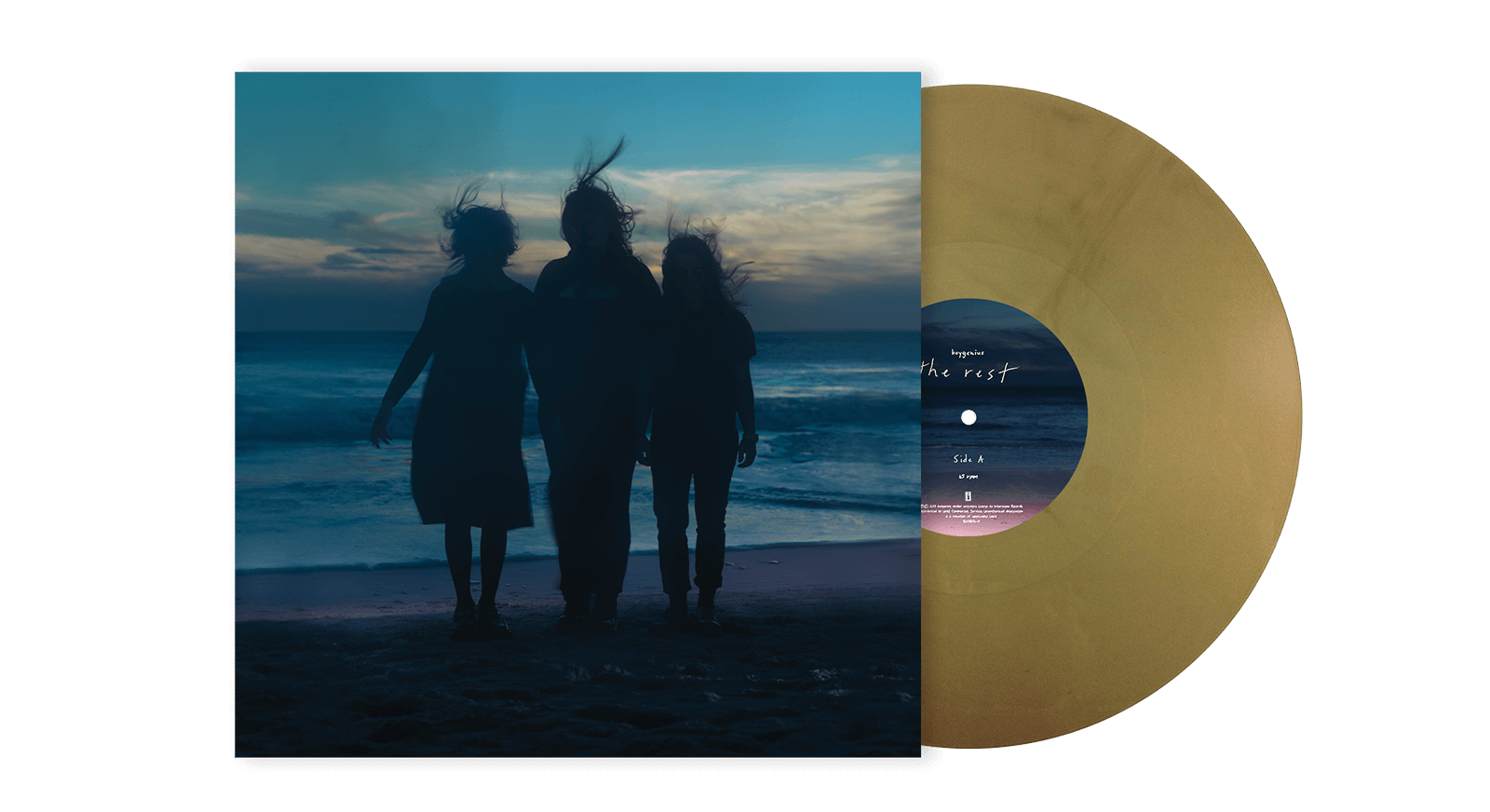 Vinyl - boygenius : the rest (Metallic Gold) - The Record Hub