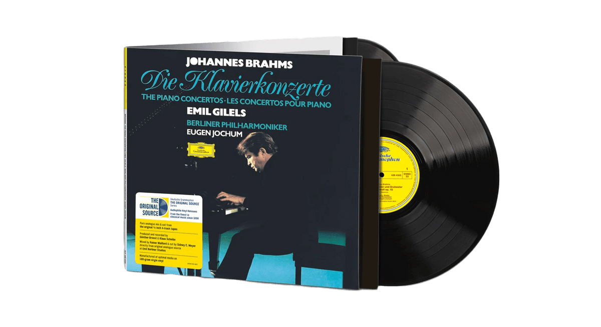 Vinyl - Emil Gilels / Eugen Jochum / Berliner Philharmoniker : BRAHMS - Piano Concertos Nos. 1 &amp; 2 - The Record Hub