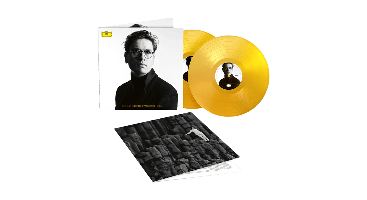 Vinyl - Víkingur Ólafsson : Bach - Goldberg Variations (Gold Vinyl) - The Record Hub