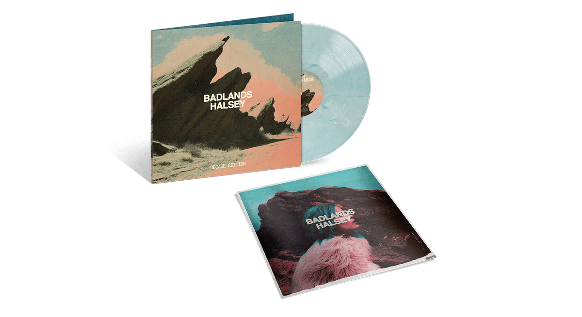 Vinyl - [Pre-Order [29/08] Halsey : Badlands Decade Edition (Desert Sunset Blue Vinyl) (Exclusive to The Record Hub.com) - The Record Hub