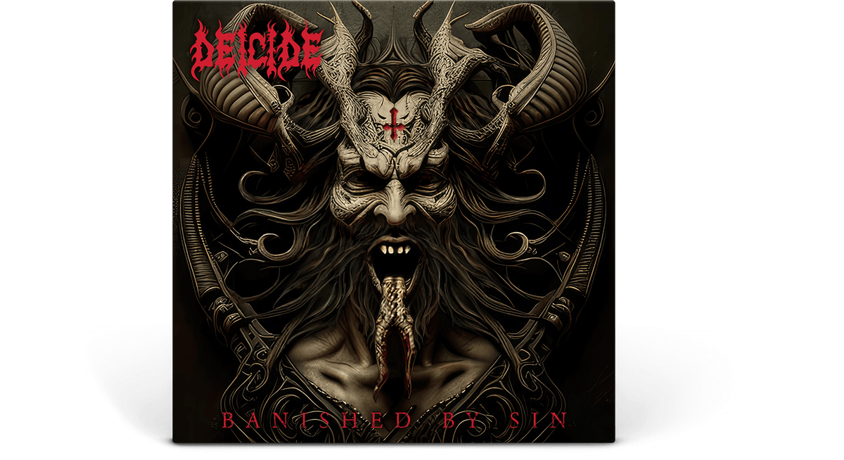 Vinyl - Deicide : Banished By Sin (Opaque Silver Vinyl) - The Record Hub