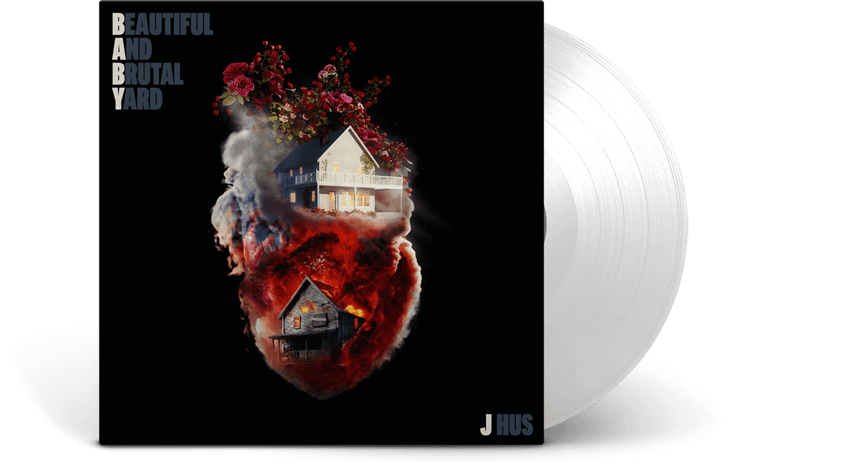 Vinyl - J Hus : Beautiful &amp; Brutal Yard (Ltd White Vinyl) - The Record Hub