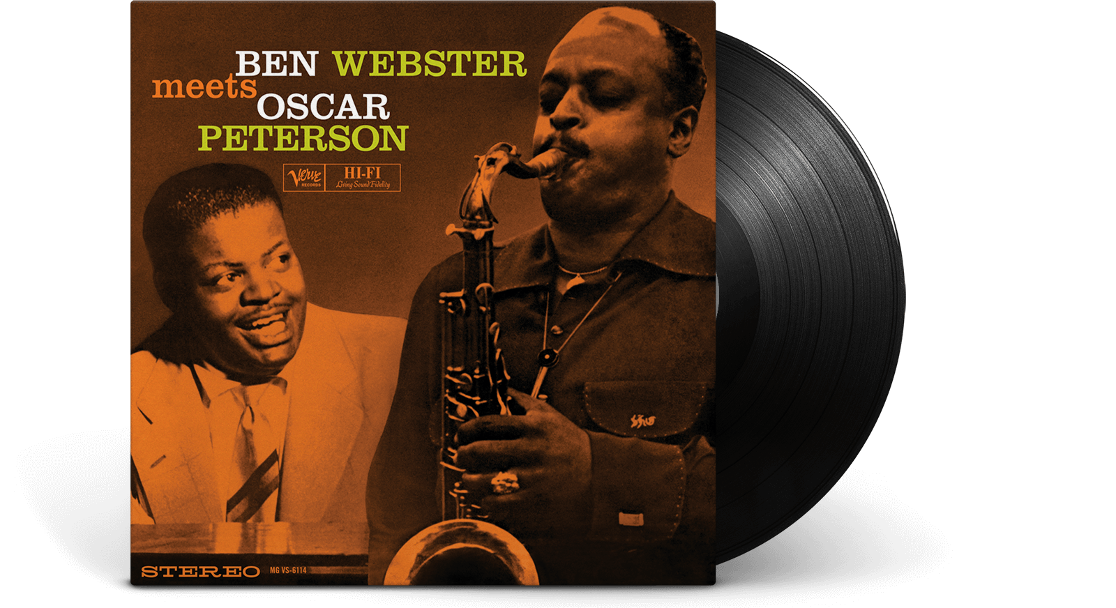 Vinyl - Ben Webster Meets Oscar Peterson : Ben Webster Meets Oscar Peterson (Verve, 1960) - The Record Hub