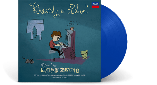 Benjamin Grosvenor : Gershwin - Rhapsody in Blue (Re-Issue) (Blue Vinyl)