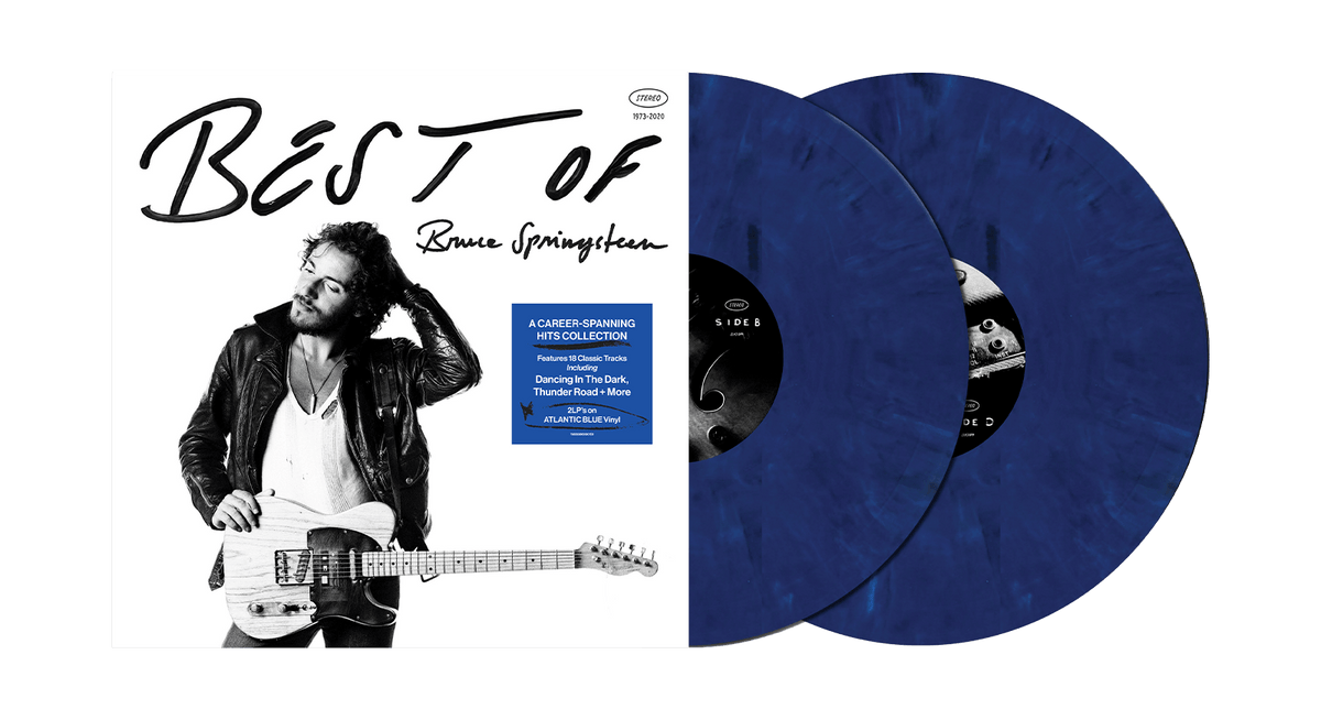 Vinyl - Bruce Springsteen : Best Of Bruce Springsteen (Atlantic Blue Vinyl) - The Record Hub
