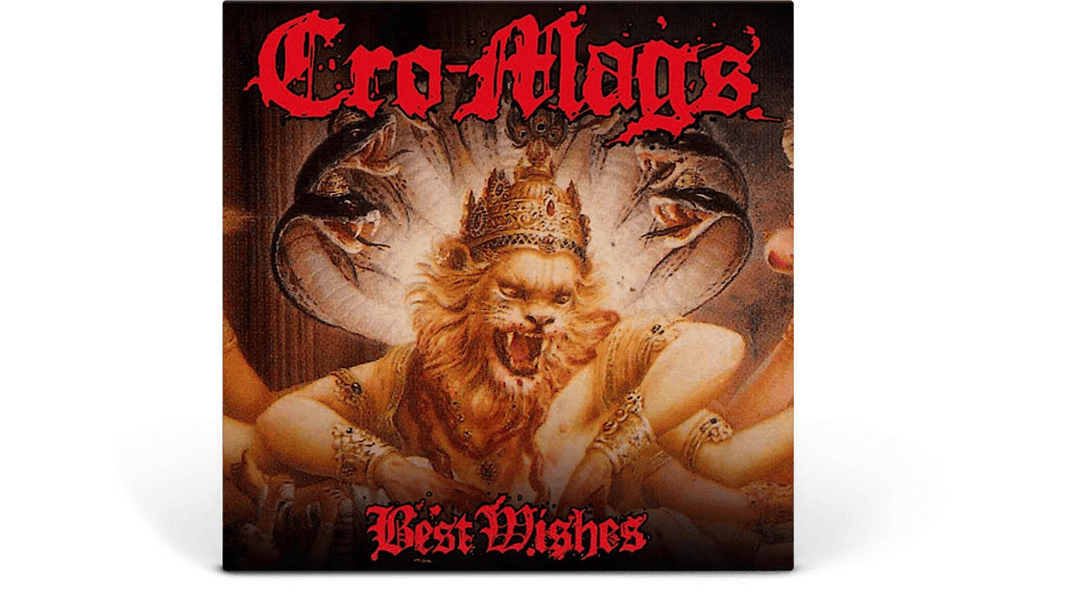 Vinyl - Cro-Mags : Best Wishes (Crystal Clear &amp; Multi-Colour Splatter Vinyl) - The Record Hub