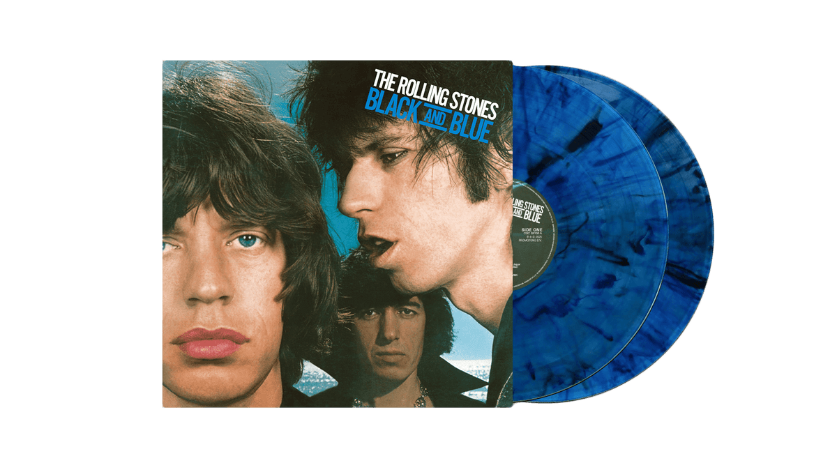Vinyl - [Pre-Order [14/11] The Rolling Stones : Black and Blue (Black &amp; Blue Marble Vinyl)(Exclusive to The Record Hub.com) - The Record Hub