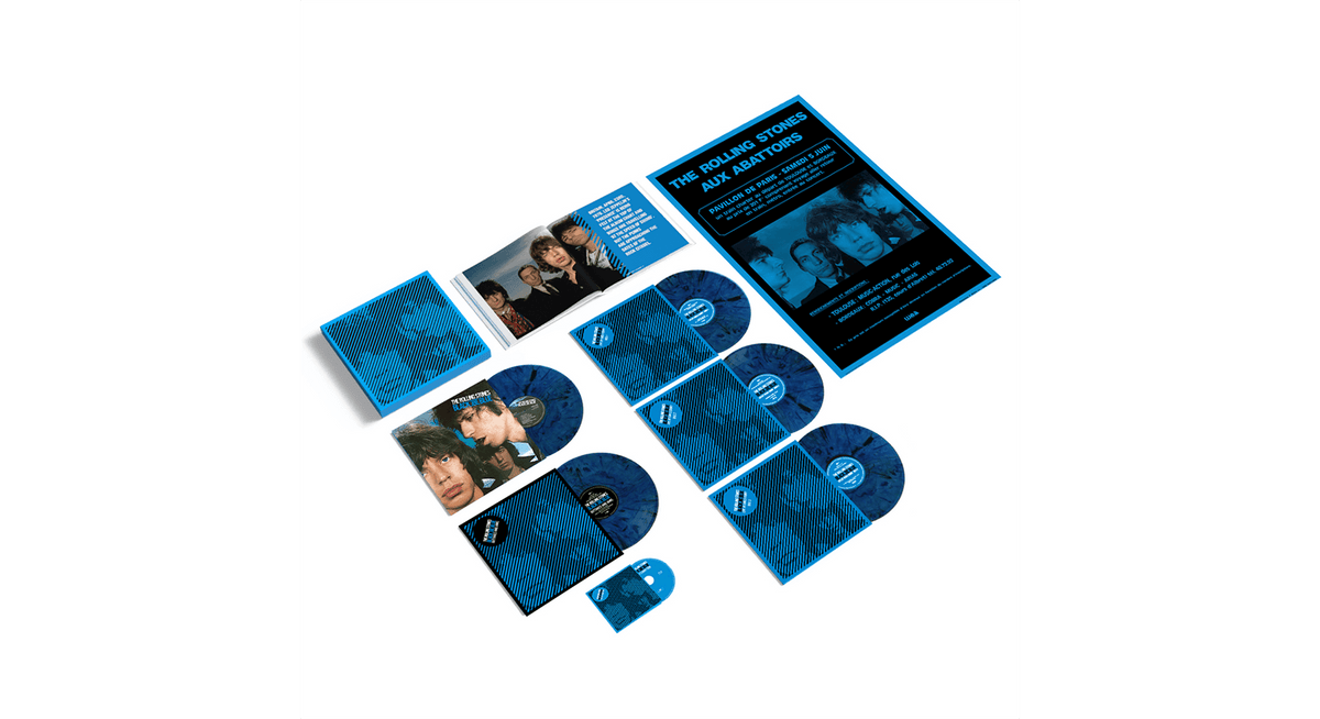 Vinyl - [Pre-Order [14/11] The Rolling Stones : Black and Blue (Super Deluxe LP Set)(Marble Vinyl)(Exclusive to The Record Hub.com) - The Record Hub