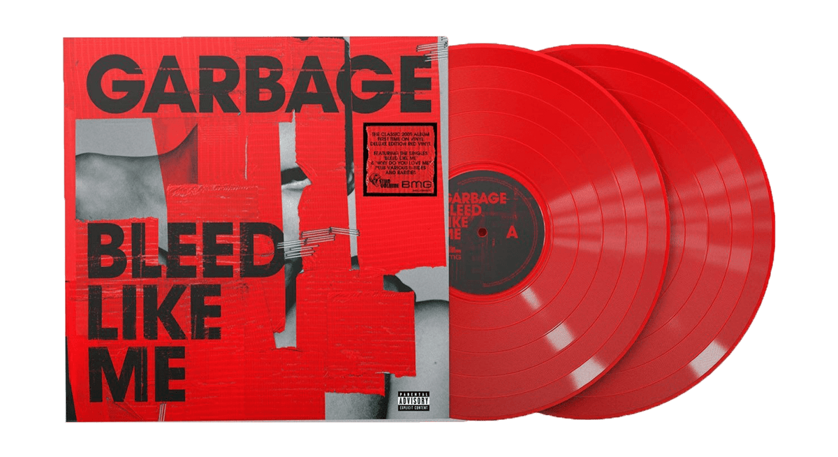 Vinyl - Garbage : Bleed Like Me (Transparent Red Vinyl) - The Record Hub
