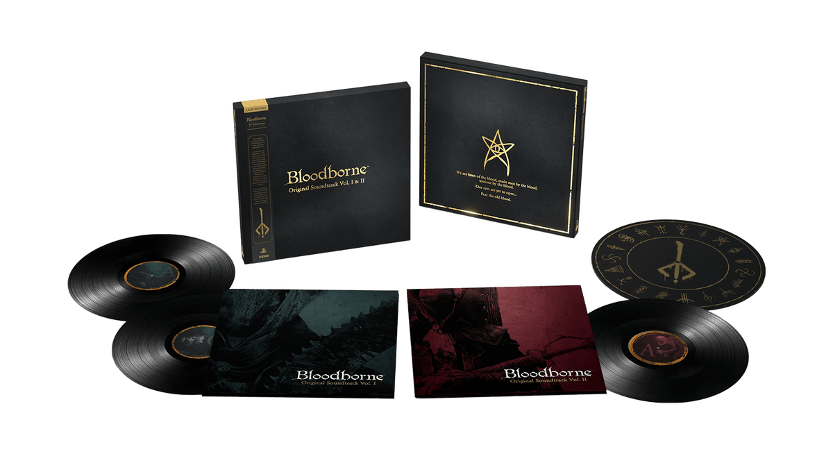 [Pre-Order [03/04] Ryan Amon, Yuka Kitamura, Tsukasa Saitoh, Nobuyoshi Suzuki, Cris Velasco, and Michael Wandmacher : Bloodborne 10th Anniversary Vol. I & II (Original Soundtrack)