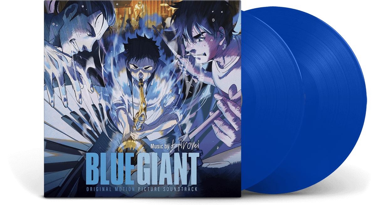 Vinyl - Hiromi : Blue Giant (Original Motion Picture Soundtrack) (Blue Vinyl) - The Record Hub