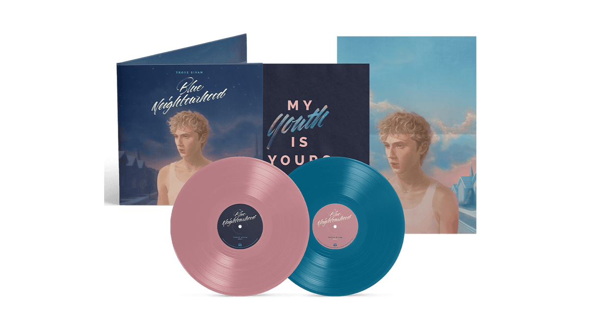 Vinyl - [Pre-Order [13/02] Troye Sivan : Blue Neighbourhood - Ten Years On (Blush & Blue Vinyl) - The Record Hub