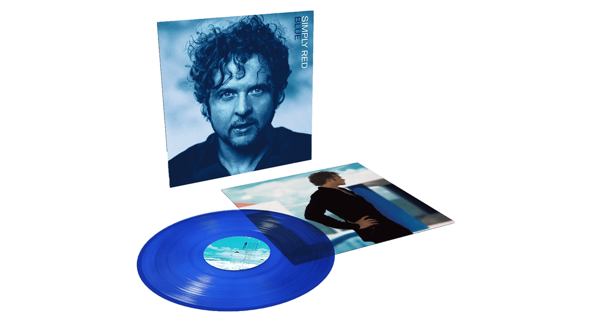 Vinyl - Simply Red : Blue [National Album Day] (Transparent Blue Vinyl) - The Record Hub