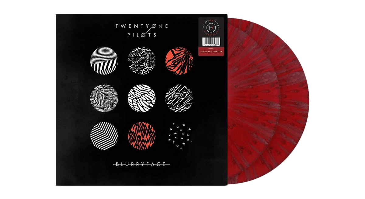 Vinyl - [Pre-Order [19/09] twenty one pilots : Blurryface (Burgundy Splatter Vinyl) - The Record Hub