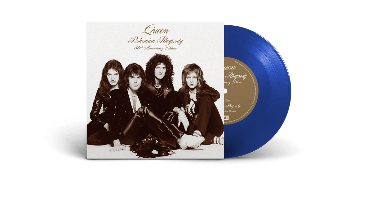 Vinyl - [Pre-Order [31/10] Queen : Bohemian Rhapsody (7&quot; Blue Vinyl) - The Record Hub