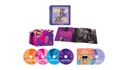 The Jimi Hendrix Experience : Bold As Love (4CD & Bluray Boxset)