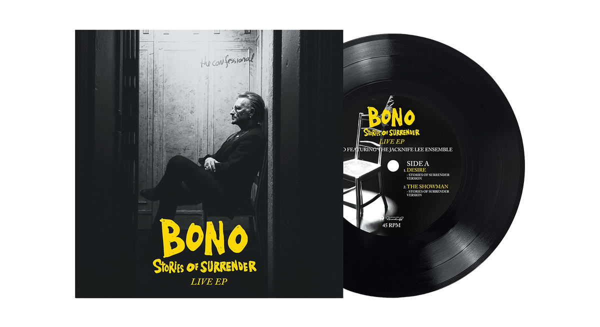 Vinyl - [Pre-Order [30/05] Bono : ‘Stories Of Surrender Live EP’ (Limited Edition) - The Record Hub