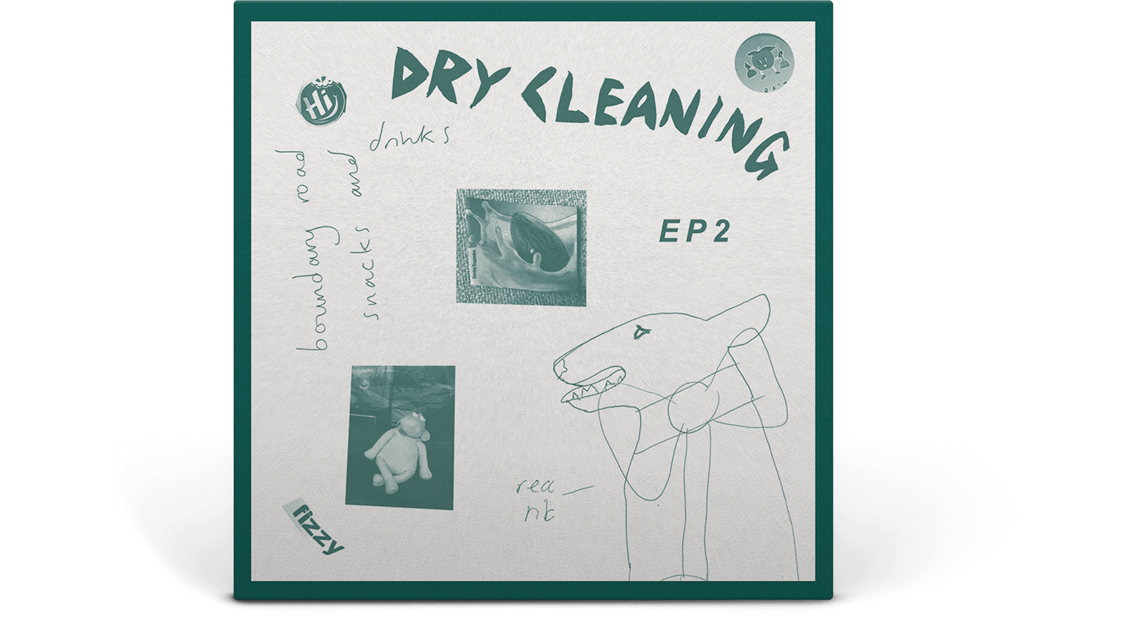 Vinyl - Dry Cleaning : Boundary Road Snacks and Drinks + Sweet Princess EP  (Transparent Blue Vinyl) - The Record Hub