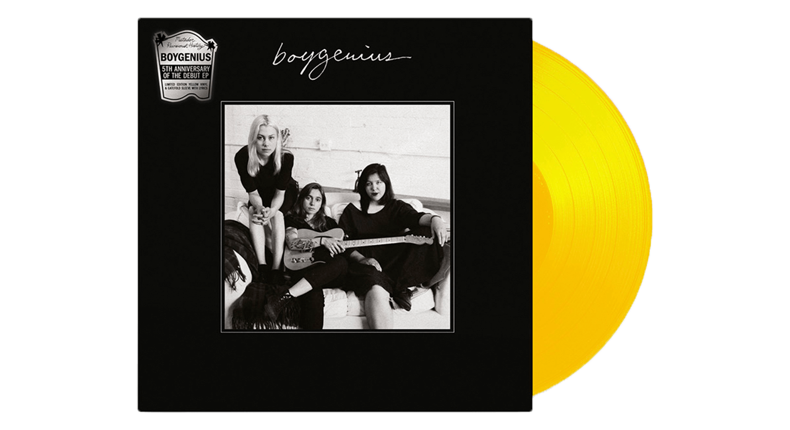 Vinyl - Boygenius : Boygenius (5th Anniversary Revisionist History Edition) (Opaque Yellow Vinyl) - The Record Hub
