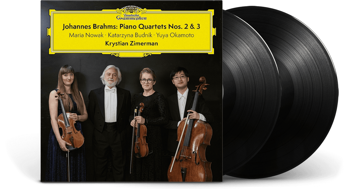 Vinyl - Krystian Zimerman : Brahms&#39; Piano Quartets Nos 2 &amp; 3 - The Record Hub