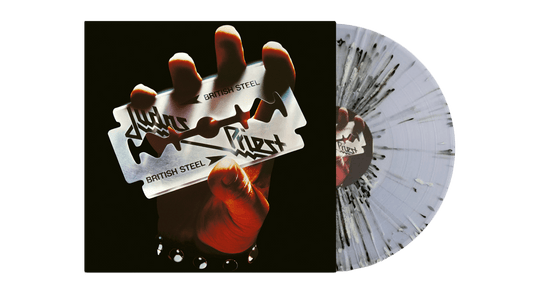 Judas Priest : British Steel (NAD) (Black & White Splatter Vinyl)