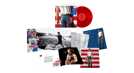 Bruce Springsteen : Born In The USA - 40th Anniversary (Translucent Red Vinyl)