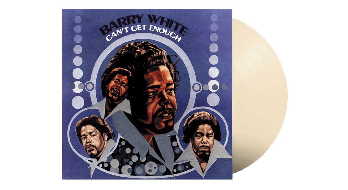 Vinyl - Barry White : Can&#39;t Get Enough (140g Creamy White Vinyl) - The Record Hub