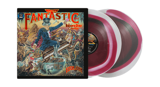 Elton John : Captain Fantastic and the Brown Dirt Cowboy (50th Anniversary Edition) (Colour Vinyl)