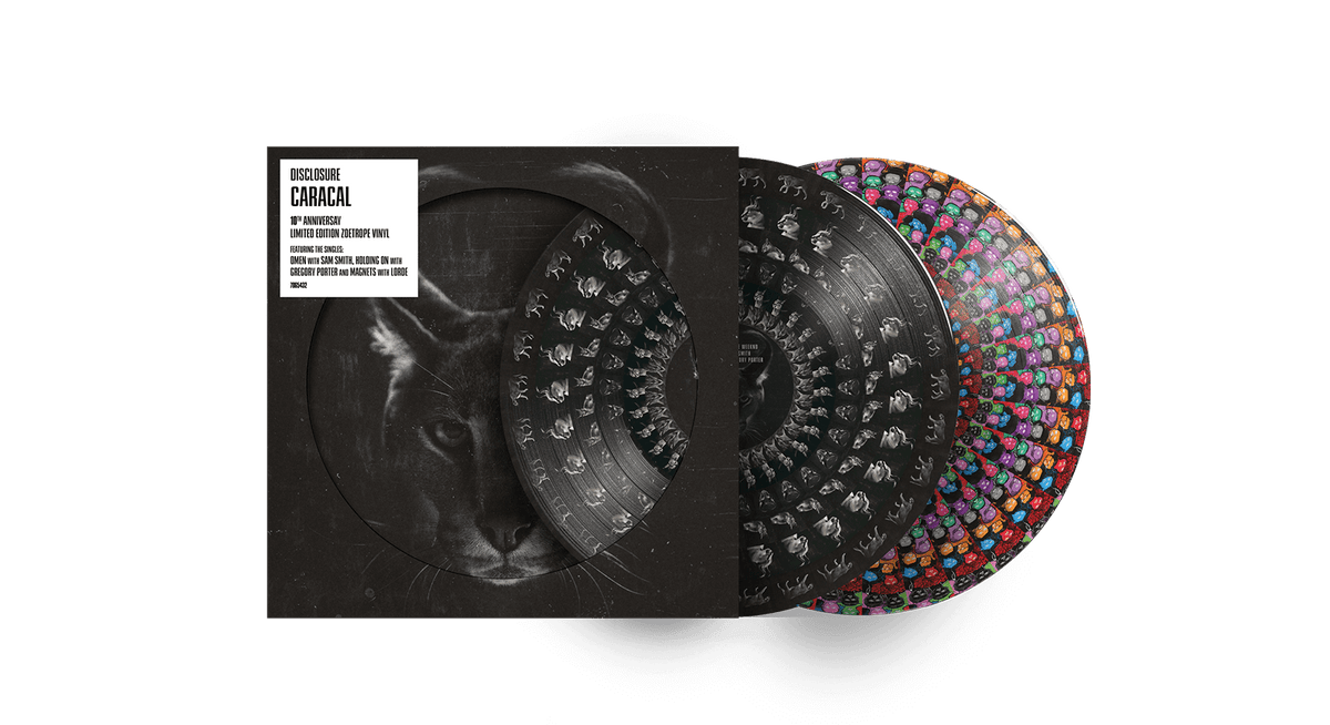 [Pre-Order [20/02] Disclosure : Caracal (10th Anniversary Edition) (Zoetrope Vinyl)