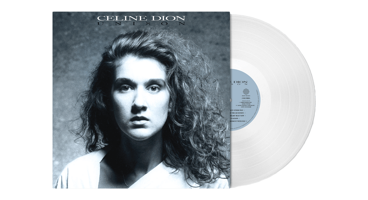Vinyl - Celine Dion : Unison - 35th Anniversary (Crystal Clear Vinyl) - The Record Hub