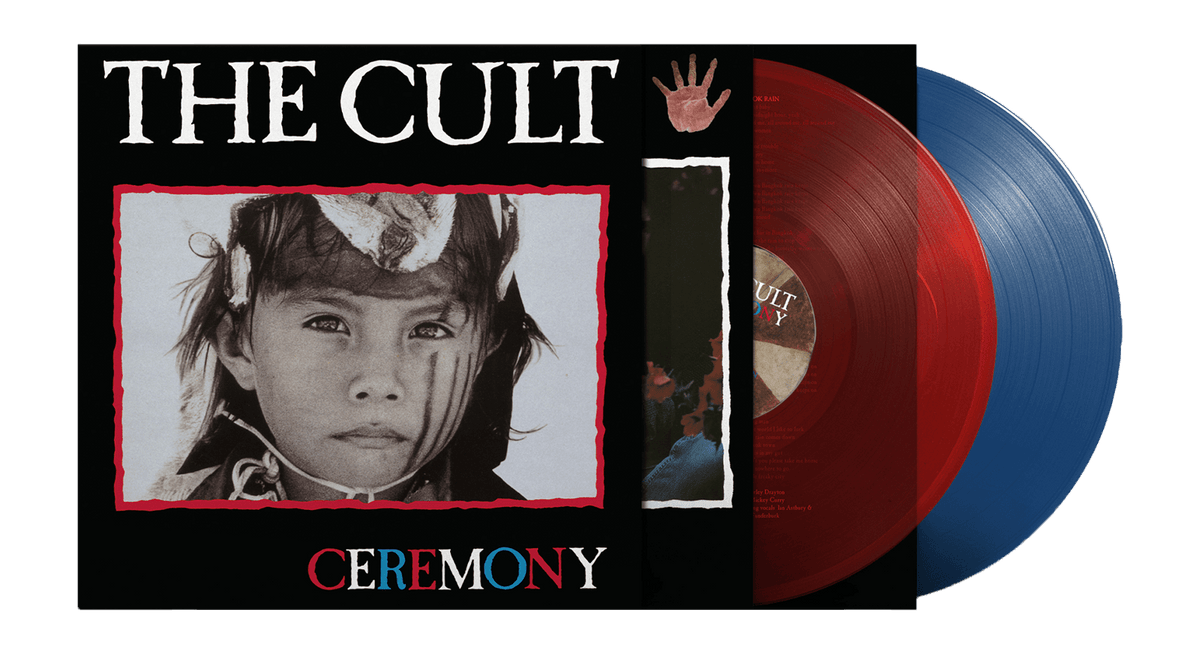 Vinyl - The Cult : Ceremony (Ltd Transparent 2LP Red/Blue) - The Record Hub