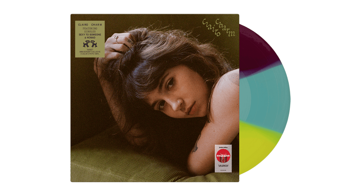 Vinyl - Clairo : Charm (Exclusive Anniversary LP) (Yellow/ Light Blue/ Purple Vinyl) - The Record Hub