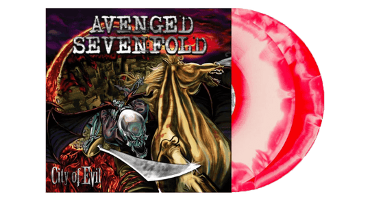 Avenged Sevenfold : City of Evil (Red & White Swirl Vinyl)
