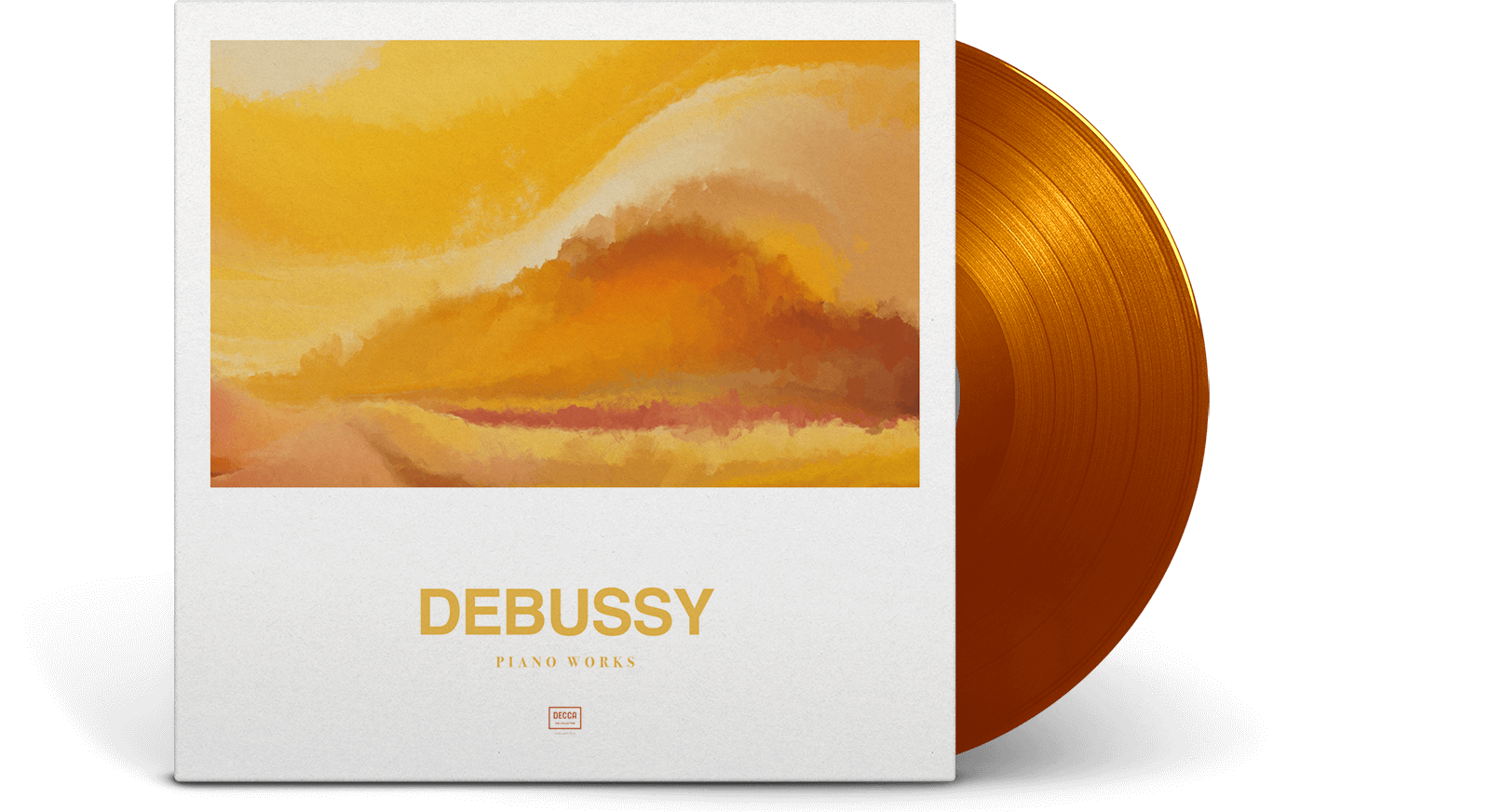 Vinyl - Claude Debussy : Debussy - Piano Works (Orange Vinyl) - The Record Hub