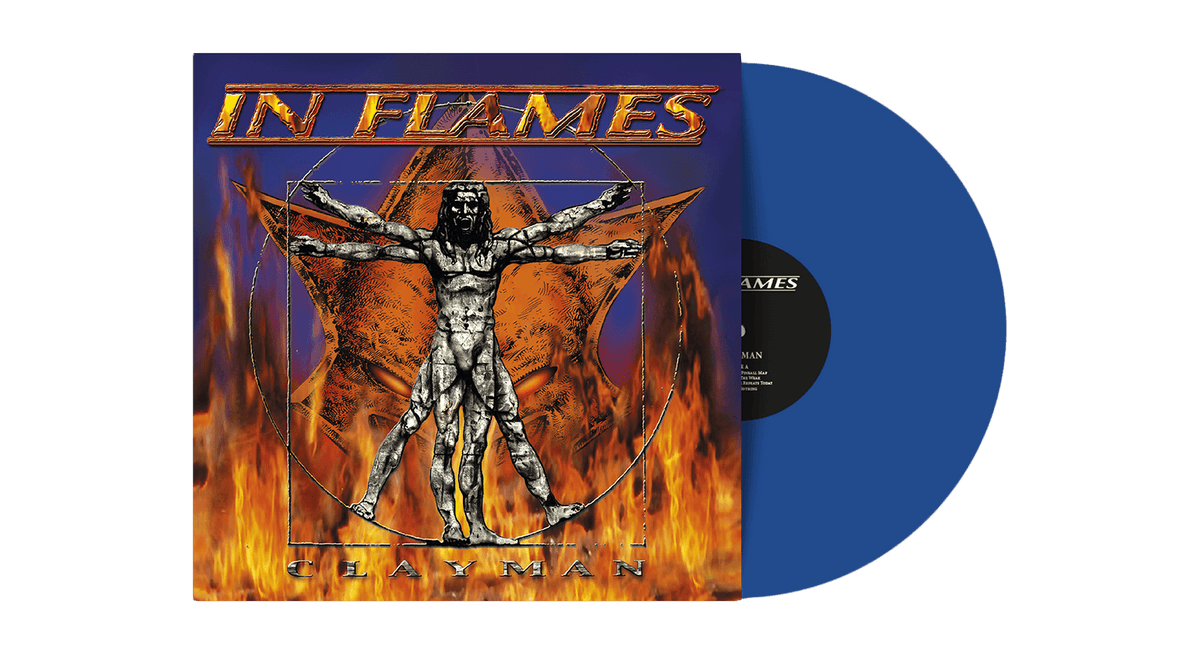 Vinyl - In Flames : Clayman (Solid Blue Vinyl) - The Record Hub