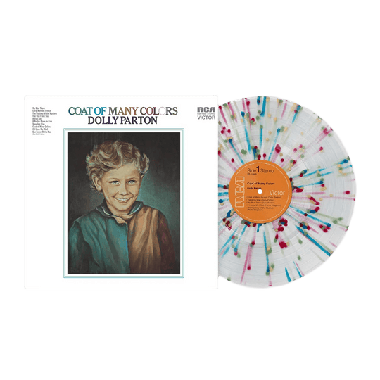 Dolly Parton : Coat of Many Colors (Rainbow Galaxy Vinyl)
