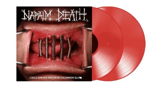 Napalm Death : Coded Smears & More Uncommon Slurs' (Transparent Red Vinyl)