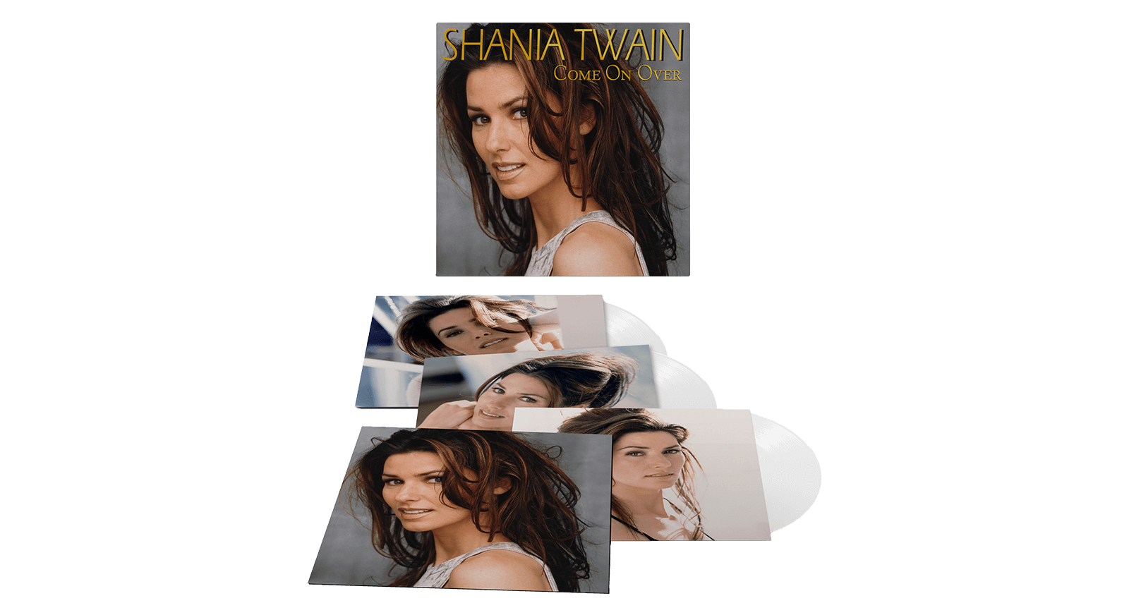 Vinyl - Shania Twain : Come On Over (Ultra Clear Vinyl Diamond Edition) (Exclusive to The Record Hub.com) - The Record Hub