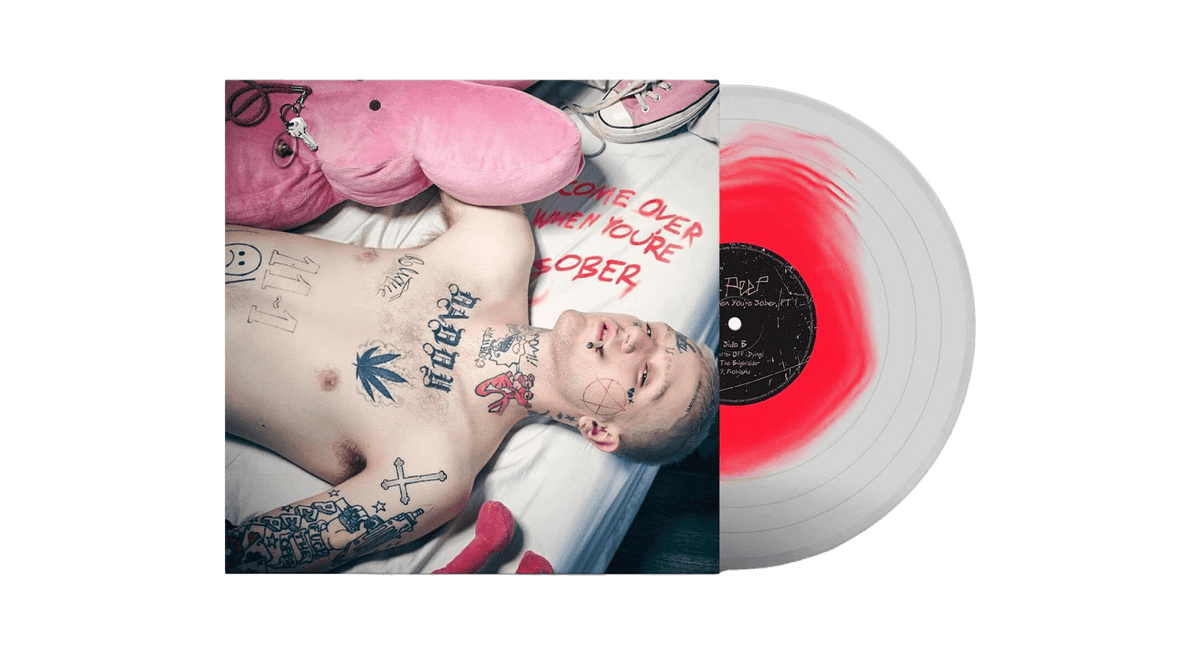 Vinyl - Lil Peep : Come Over When You&#39;re Sober, Pt.1 (Pink in Clear Vinyl) - The Record Hub