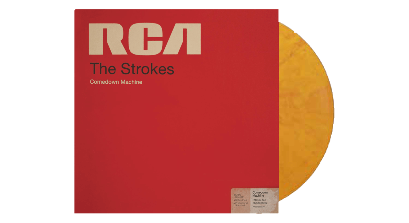 Vinyl - The Strokes : Comedown Machine (Yellow & Red Marble Vinyl) - The Record Hub