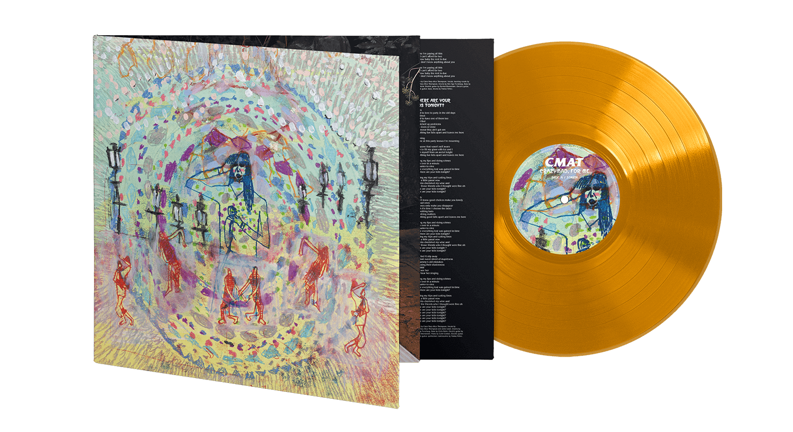 Vinyl - Cmat : CrazyMad, For Me (Opaque Orange Vinyl) - The Record Hub