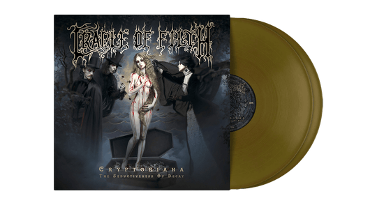 Cradle Of Filth : Cryptoriana - The Seductivenes (Limited Gold Vinyl LP)