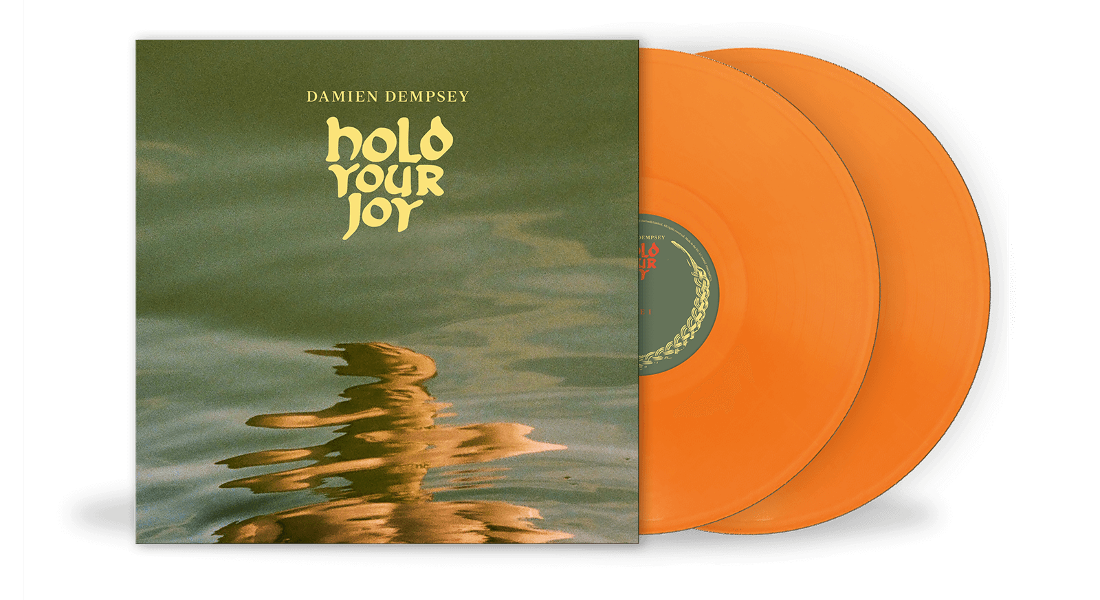 Vinyl - Damien Dempsey : Hold Your Joy (Transparent Orange Vinyl) - The Record Hub