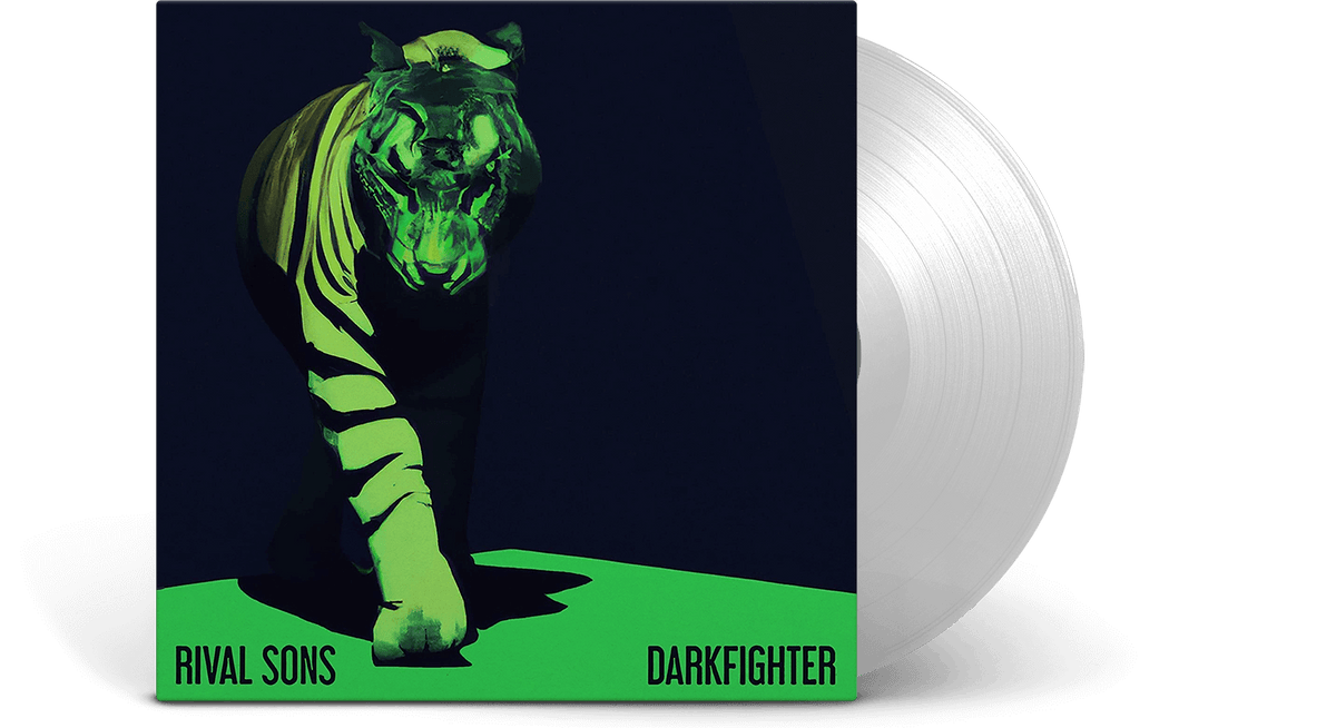 Vinyl - Rival Sons : DARKFIGHTER (Clear Vinyl LP) - The Record Hub