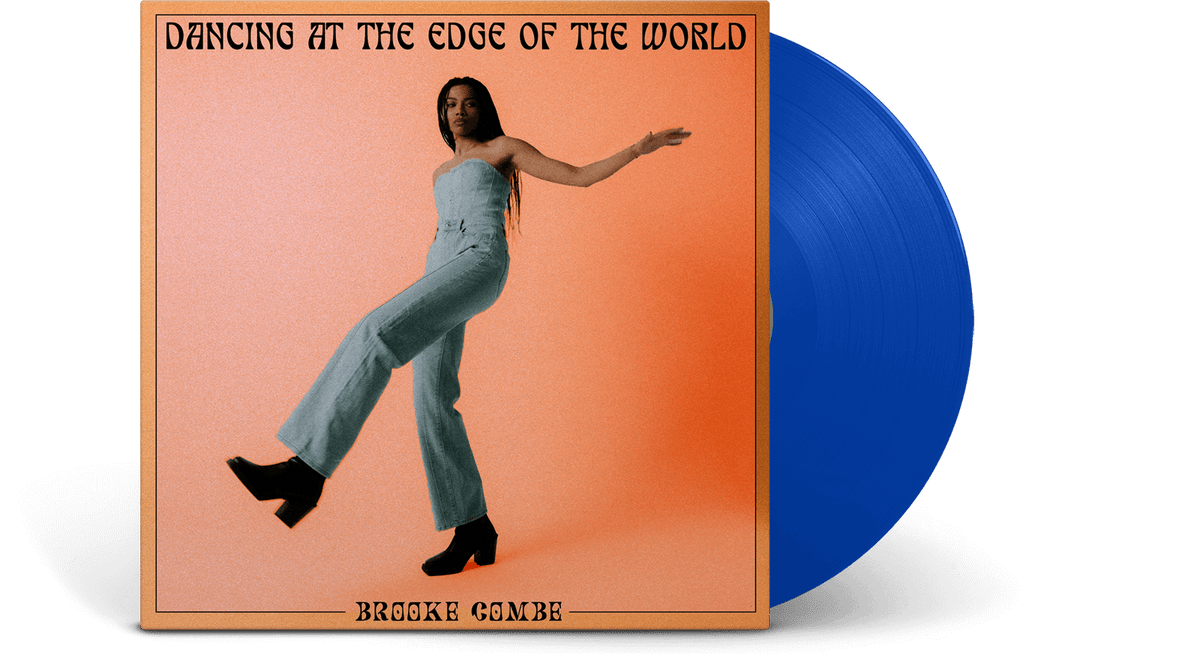 Vinyl - Brooke Combe : Dancing At The Edge Of The World (Blue Vinyl) - The Record Hub