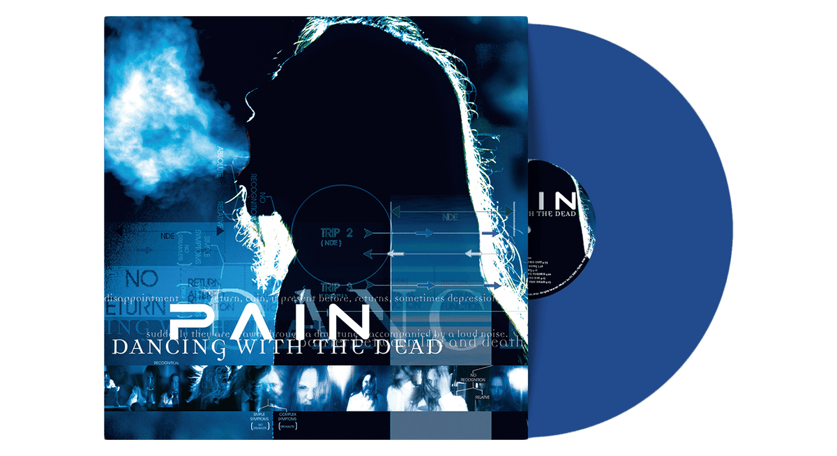 Vinyl - Pain : Dancing With The Dead (Remastered) (Blue Vinyl) - The Record Hub
