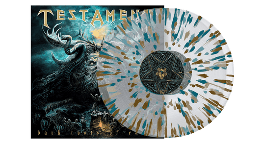 Testament : Dark Roots of Earth (Clear Gold Green Splatter Vinyl LP)
