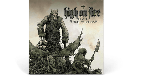 High On Fire : Death Is This Communion Swamp (Green & Bone White Galaxy Merge Vinyl)