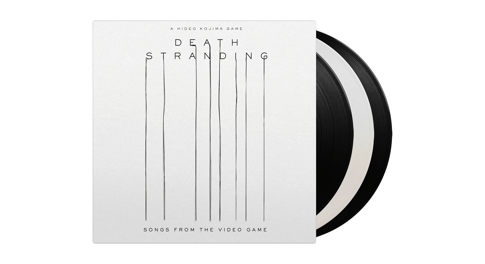 Vinyl - [Pre-Order [16/01] Various Artists : Death Stranding (Songs from the Video Game) (Numbered, 2 Black & 1 White Marble Vinyl) - The Record Hub